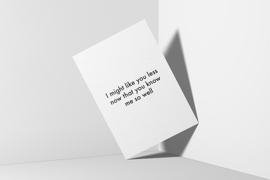 Know Me So Well - Greeting Card (boygenius)